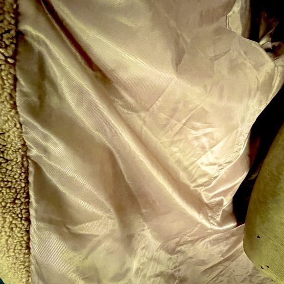 NWOT UGG Charlisse Teddy Bear Long Coat in Camel SZ L - Picture 10 of 14